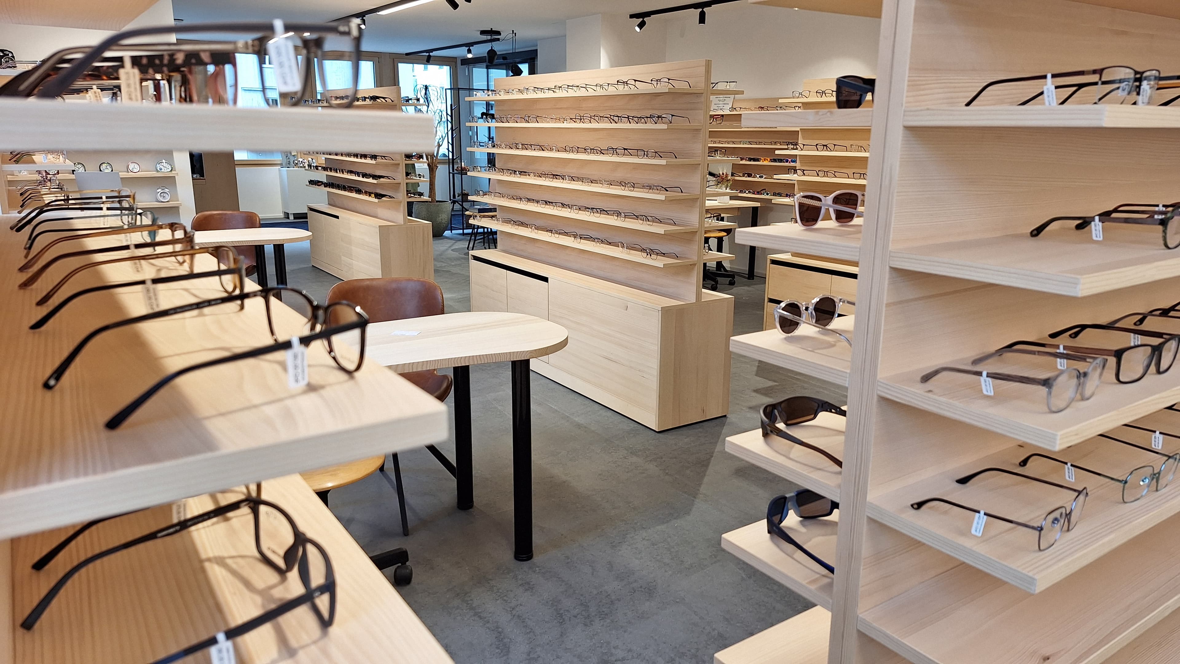 Innenraum von Salgina Optik